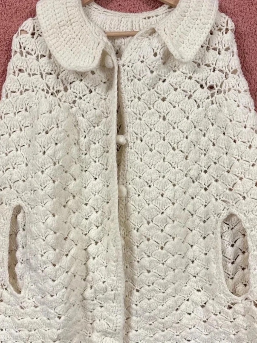 Vintage Crochet Poncho